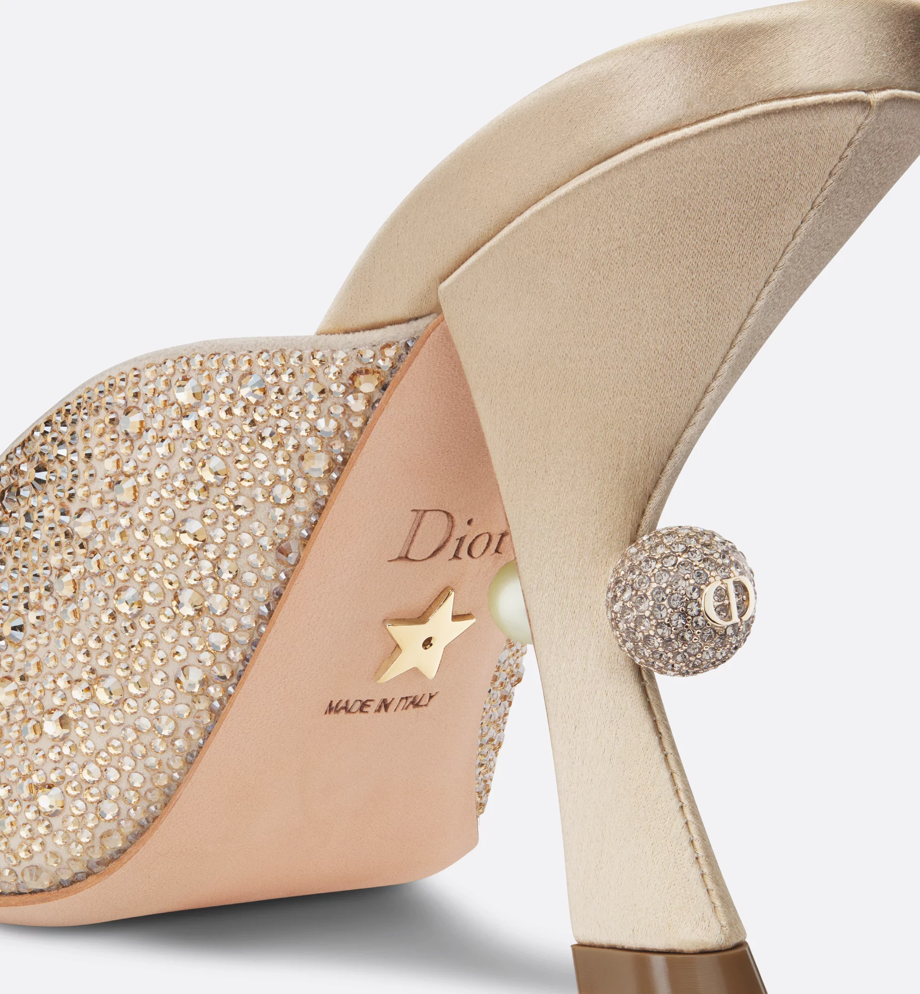 Dior Or Dior Tribales Heeled Slide - Image 2